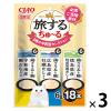 「いなば CIAO チャオ 旅するちゅーる 3種の中四国セレクション 国産 (6g×18本)3袋 ちゅ〜る キャットフード 猫用 おやつ」の商品サムネイル画像1枚目