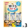 「いなば 旅するちゅーる 3種の瀬戸内セレクション 国産 (6g×18本)3袋 ちゅ〜る ドッグフード 犬用 おやつ」の商品サムネイル画像1枚目