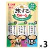 「いなば 旅するちゅーる 3種の大地の恵セレクション 国産 (6g×18本)3袋 ちゅ〜る ドッグフード 犬用 おやつ」の商品サムネイル画像1枚目