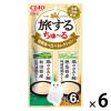 「いなば CIAO チャオ 旅するちゅーる 地鶏食べ比べセレクション 国産 (6g×6本)6袋 ちゅ〜る キャットフード 猫用 おやつ」の商品サムネイル画像1枚目