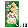 「いなば ちゅーる テリーヌ チーズ 国産 (15g×4本)10袋 ちゅ〜る ドッグフード 犬用 おやつ」の商品サムネイル画像1枚目