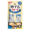 「いなば 旅するちゅーる 海の味覚セレクション 国産 (6g×6本)2袋 ちゅ〜る ドッグフード 犬用 おやつ」の商品サムネイル画像2枚目