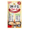 「いなば 旅するちゅーる 地鶏堪能セレクション 国産 (6g×6本)2袋 ちゅ〜る ドッグフード 犬用 おやつ」の商品サムネイル画像2枚目