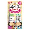 「いなば 旅するちゅーる 至福の味セレクション 国産 (6g×6本)2袋 ちゅ〜る ドッグフード 犬用 おやつ」の商品サムネイル画像2枚目