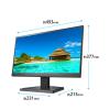 「アイ・オー・データ機器 USB TypeーC搭載 21.5型ワイド液晶ディスプレイ ブラック LCD-C222SDB 1台」の商品サムネイル画像2枚目