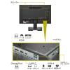 「アイ・オー・データ機器 USB TypeーC搭載 21.5型ワイド液晶ディスプレイ ブラック LCD-C222SDB 1台」の商品サムネイル画像3枚目