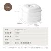 「レンジ用せいろ 2段 R0610 1個 レンジ調理 時短 食洗機可能 ライズクリエイション」の商品サムネイル画像6枚目