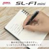 「ゼブラ SLF1 mini N アースカラー グリーン 油性ボールペン BA55ーECーG 1本」の商品サムネイル画像6枚目