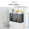 「リヒトラブ マグネットポケット 横ワイド　A4　黒　 1個」の商品サムネイル画像4枚目