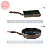 「【お得セット】 軽いフライパン 深型 22cm+卵焼き器 ピンクゴールド IH・ガス火兼用 2点セット LOHACO  オリジナル」の商品サムネイル画像2枚目
