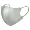 「SPUN MASK 立体型 グレー 不織布マスク 1セット（30枚入×2箱） 医食同源ドットコム 使い捨て カラーマスク 個包装」の商品サムネイル画像3枚目