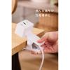 「エレコム USB充電器 クリップ型 1.5m PD 67W USBーC×2 A×1 白 EC-AC11667WH 1個」の商品サムネイル画像3枚目