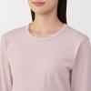 「無印良品 レディース 婦人 あったか綿 厚手 クルーネック長袖Ｔシャツ 婦人Ｓ ライトピンク 良品計画」の商品サムネイル画像4枚目