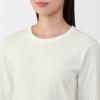 「無印良品 レディース 婦人 あったか綿 厚手 クルーネック長袖Ｔシャツ 婦人Ｓ オフ白 良品計画」の商品サムネイル画像4枚目