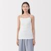 「無印良品 レディース 婦人 あったか綿 キャミソール 婦人Ｓ オフ白 良品計画」の商品サムネイル画像2枚目