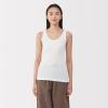 「無印良品 レディース 婦人 あったか綿 タンクトップ 婦人Ｓ オフ白 良品計画」の商品サムネイル画像2枚目