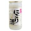 「【ワゴンセール】桃川 にごり酒 カップ 200ml×3本　青森県  日本酒（わけあり品）」の商品サムネイル画像2枚目