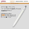 「ゼブラ サラサクリップ 0.5mm モノクロームシリーズ限定 ホワイト／黒インク ゲルインクボールペン JJ15ーMCーW 1セット（1本×10）」の商品サムネイル画像3枚目