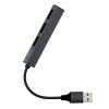 「ナカバヤシ USB2.0 3ポートハブ 極薄極細 グレー UH-2543GY 1個」の商品サムネイル画像7枚目