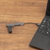 「ナカバヤシ USB2.0 4ポートハブ 極薄極細 グレー UH-2554GY 1個」の商品サムネイル画像3枚目