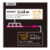 「ナカバヤシ USB2.0 TypeーC 4ポートハブ 極薄極細 グレー UH-C2584GY 1個」の商品サムネイル画像6枚目