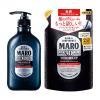 「（セット品）MARO マーロ 3D ボリュームアップシャンプーEX ポンプ 本体 + 詰め替え メンズ」の商品サムネイル画像1枚目