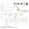 「マルマン ミニサイズ ルーズリーフワイド3mm方眼 L1492 1冊」の商品サムネイル画像6枚目
