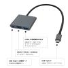 「Vodaview USBーCtoマルチHUB HDMI 4K2K PD100W 1mケーブル付 VV-UCHDDOCK3-CCF010 1式」の商品サムネイル画像2枚目