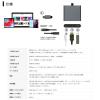 「Vodaview USBーCtoマルチHUB HDMI 4K2K PD100W 1mケーブル付 VV-UCHDDOCK3-CCF010 1式」の商品サムネイル画像4枚目