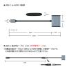 「Vodaview USBーC to HDMI 分配器 (複製/拡張) 1.5m延長ケーブル付 VV-UCWHDASP-CCF015 1式」の商品サムネイル画像8枚目