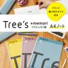 「日本ノート Tree'sノート A4 PメモリA罫7mm 40枚 イエロー TRPAA4 1冊」の商品サムネイル画像2枚目