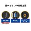 「センチュリー 8インチHDMIマルチモニター plus one HDMI[ブラック] LCD-8000VH5B 1個」の商品サムネイル画像6枚目