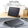「エレコム iPad(A16) (第10世代) フラップケース 薄型軽量 カラーエッジ TB-A25RWVFCGB 1個」の商品サムネイル画像8枚目