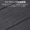 「エレコム iPad(A16) (第10世代) フラップケース 薄型軽量 ファブリック TB-A25RWVCGY 1個」の商品サムネイル画像5枚目