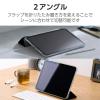 「エレコム iPad(A16) (第10世代) フラップケース 薄型軽量 TB-A25RWVBK 1個」の商品サムネイル画像3枚目