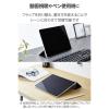 「エレコム 13インチiPad Air(M3/M2) フラップケース 薄型軽量 TB-A25XWVBK 1個」の商品サムネイル画像3枚目