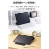 「エレコム 13インチiPad Air(M3/M2) フラップケース 超薄型 TB-A25XWVPF2BG 1個」の商品サムネイル画像4枚目