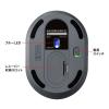 「サンワサプライ 静音ワイヤレスエルゴノミクスマウス(2.4GHzワイヤレス・高さ45mm) MA-EWBS528MBK 1個」の商品サムネイル画像6枚目
