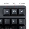 「サンワサプライ ワイヤレスキーボード(2.4GHzワイヤレス) SKB-WL40BK 1個」の商品サムネイル画像9枚目