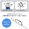 「サンワサプライ USB TypeーC to Lightning変換アダプタ(MFi認証) AD-USB30LCFW 1個」の商品サムネイル画像5枚目