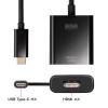 「サンワサプライ USB Type CーHDMI変換アダプタ(4K/60Hz/HDR) AD-ALCHDR04TK 1個」の商品サムネイル画像7枚目