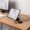 「サンワサプライ USB Type CーHDMI変換アダプタ(4K/60Hz/HDR) AD-ALCHDR04TK 1個」の商品サムネイル画像8枚目