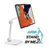 「アーキサイト ARMーSTAND BY ME 2 スマホ・タブレット用アームスタンド AS-AMBM2-WH 1台」の商品サムネイル画像2枚目