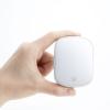 「ナカバヤシ 無線静音 充電スライド式コンパクト 5ボタン BlueLEDマウス ホワイト MUS-RKF235W 1個」の商品サムネイル画像2枚目