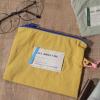 「化粧ポーチ LABELフラットポーチＭ イエロー studio CLIP」の商品サムネイル画像9枚目