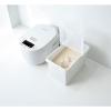 「S 密閉米びつ 6kg 6kg ホワイト A7513WH 1個 アスベル」の商品サムネイル画像3枚目