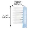 「歯ブラシ エクサ歯科用歯ブラシ 先細毛ふつう 1箱（60本入）オキナ」の商品サムネイル画像2枚目