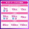 「【アウトレット】ウィスパー うすさら吸水 吸水ナプキン 多くても安心用 100cc 羽なし 27cm 1セット（14枚×8）P＆G 尿漏れ」の商品サムネイル画像8枚目