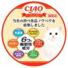 「【ワゴンセール】【賞味期限2025/12/31】CIAO チャオ プレミアム かつお節入り まぐろミックス味 総合栄養食 国産 200g 1袋（わけあり品）」の商品サムネイル画像3枚目