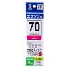 「サンワサプライ エプソン（EPSON）用 詰め替えインク INK-E70M30 マゼンタ 1個」の商品サムネイル画像4枚目